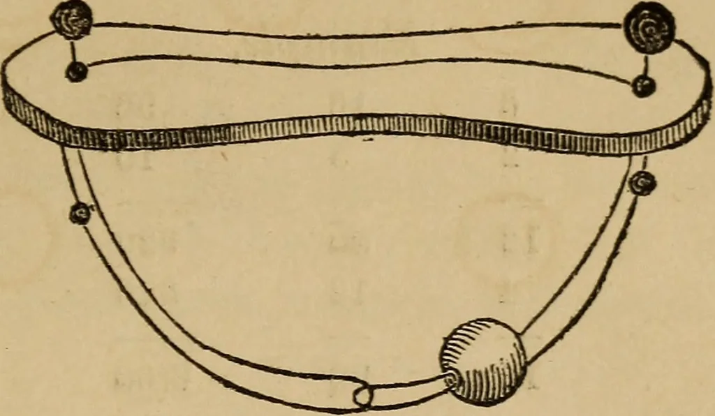 An illustration from Book of riddles and five hundred home amusements : containing a choice and curious collection of riddles, charades, enigmas, rebuses, anagrams, transpositions, conundrums, amusing puzzles, queer sleights, recreations in arithmetic, fireside games, and natural magic, embracing entertaining amusements in magnetism, chemistry, second sight, and simple recreations in science for family and social pastime, 1863, leaf 104