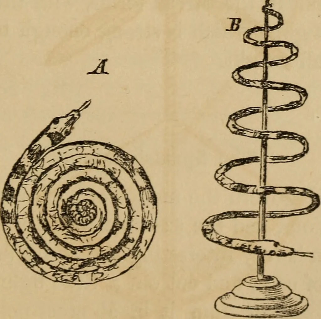 An illustration from Book of riddles and five hundred home amusements : containing a choice and curious collection of riddles, charades, enigmas, rebuses, anagrams, transpositions, conundrums, amusing puzzles, queer sleights, recreations in arithmetic, fireside games, and natural magic, embracing entertaining amusements in magnetism, chemistry, second sight, and simple recreations in science for family and social pastime, 1863, leaf 86