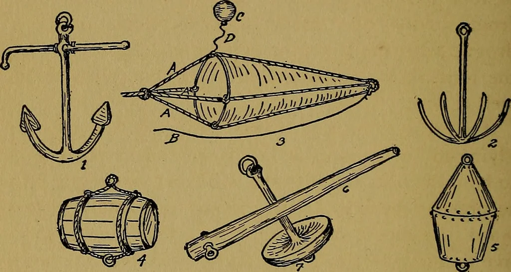 An illustration from The book of the sailboat;, 1916, leaf 109
