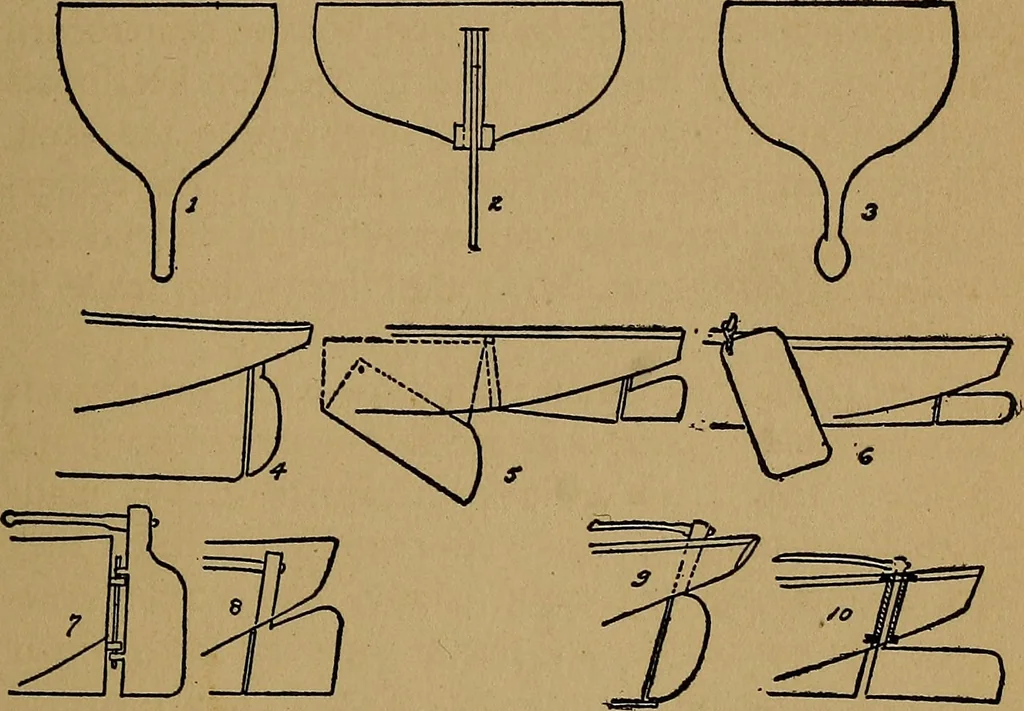 An illustration from The book of the sailboat;, 1916, leaf 40