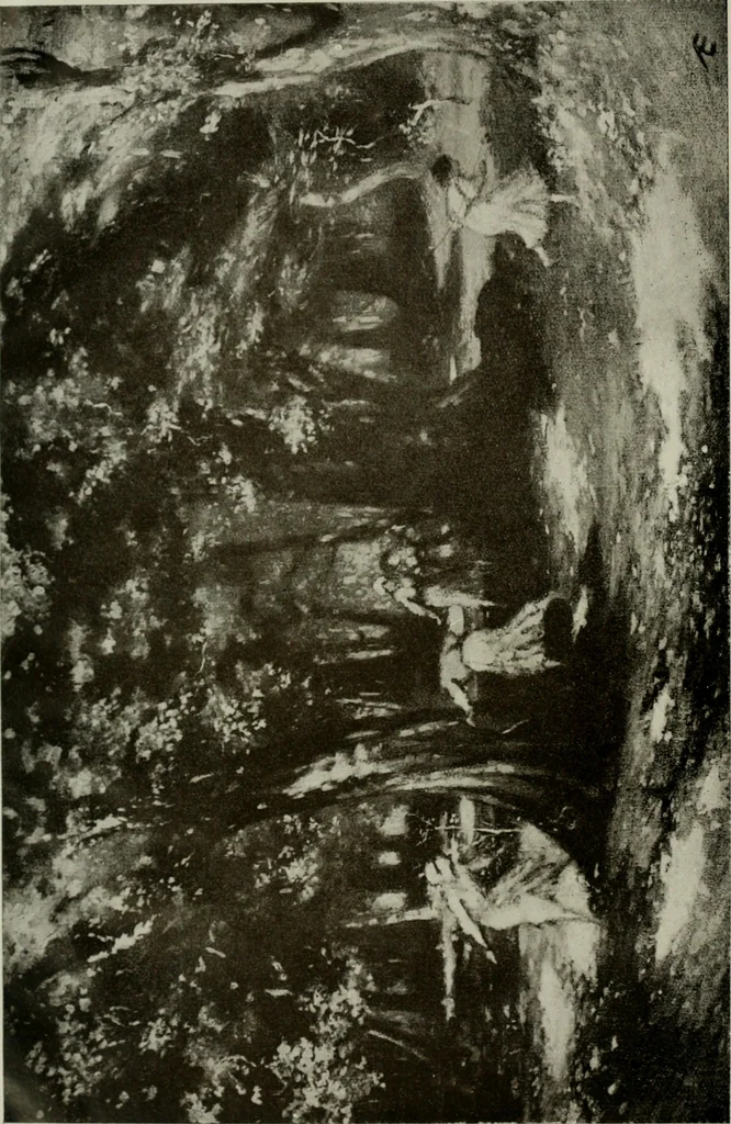 An illustration from The book of Saint Ultan : a collection of pictures and poems, 1920, leaf 11