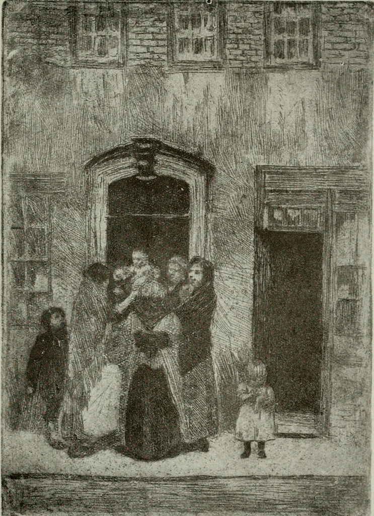 An illustration from The book of Saint Ultan : a collection of pictures and poems, 1920, leaf 38