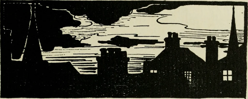 An illustration from The book of Saint Ultan : a collection of pictures and poems, 1920, leaf 42
