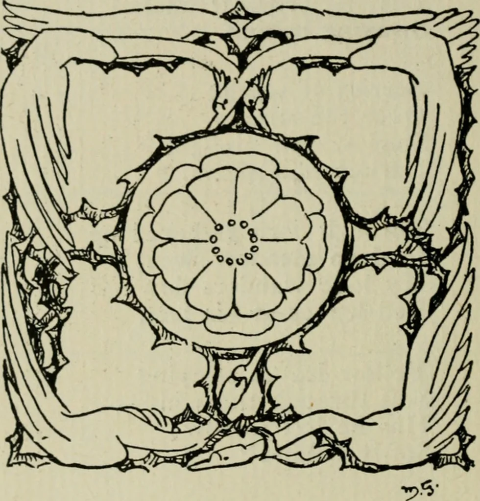 An illustration from The book of Saint Ultan : a collection of pictures and poems, 1920, leaf 47