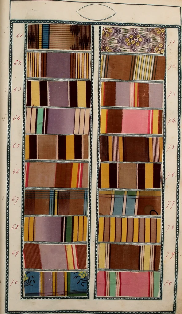 An illustration from [Book of samples, 1825, leaf 10
