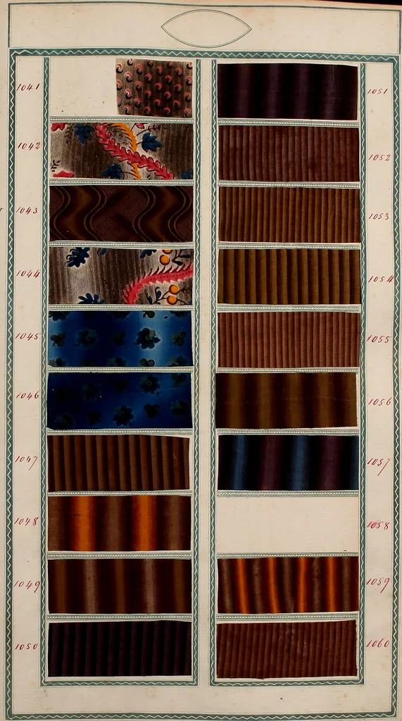 An illustration from [Book of samples, 1825, leaf 108