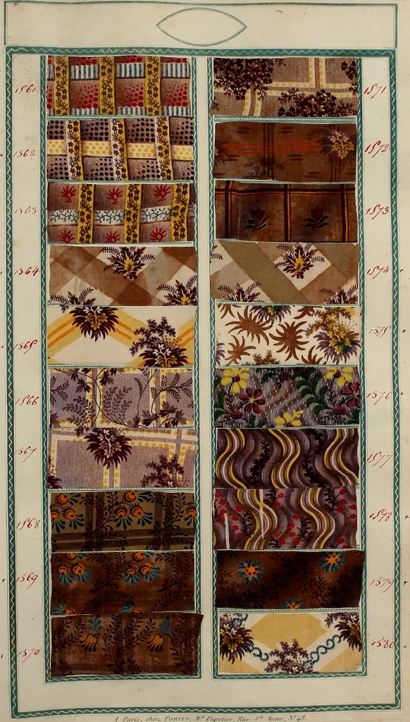 An illustration from [Book of samples, 1825, leaf 160