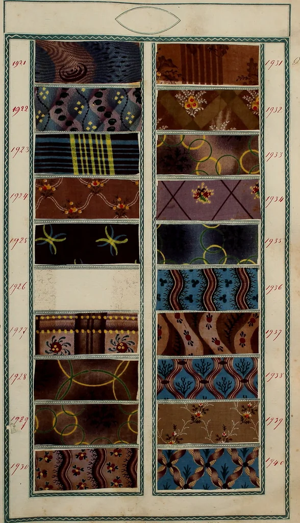 An illustration from [Book of samples, 1825, leaf 196
