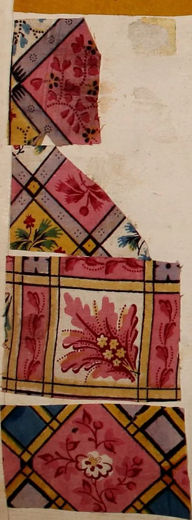An illustration from [Book of samples, 1825, leaf 243