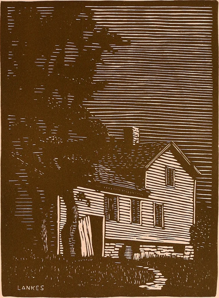 An illustration from A book of samples of papers manufactured to print properly all kinds of illustrations; together with a book of the same papers printed and lithographed in all of the principal processes used for illustration, 1922, leaf 104