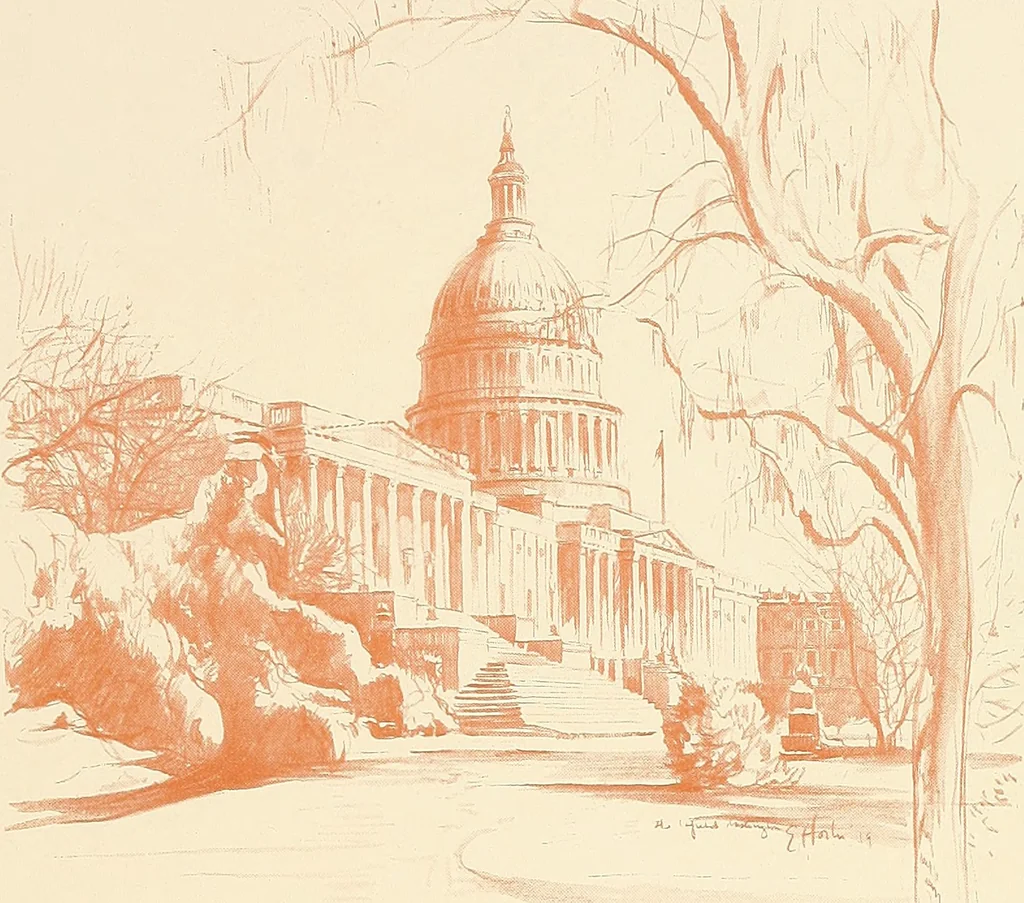 An illustration from A book of samples of papers manufactured to print properly all kinds of illustrations; together with a book of the same papers printed and lithographed in all of the principal processes used for illustration, 1922, leaf 328
