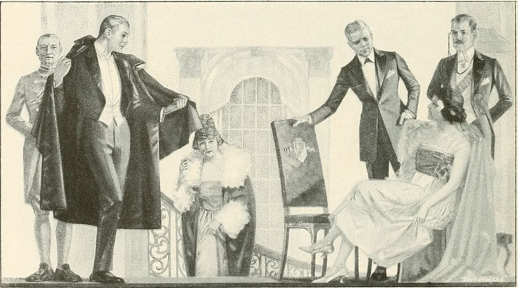 An illustration from A book of samples of papers manufactured to print properly all kinds of illustrations; together with a book of the same papers printed and lithographed in all of the principal processes used for illustration, 1922, leaf 357