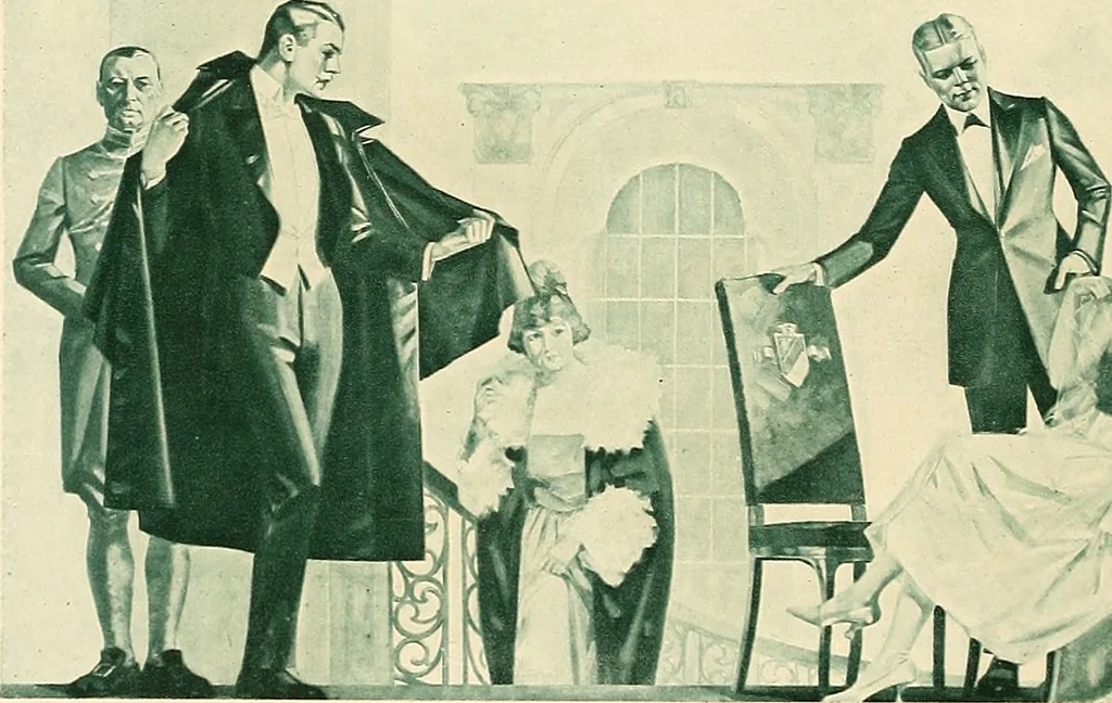 An illustration from A book of samples of papers manufactured to print properly all kinds of illustrations; together with a book of the same papers printed and lithographed in all of the principal processes used for illustration, 1922, leaf 637