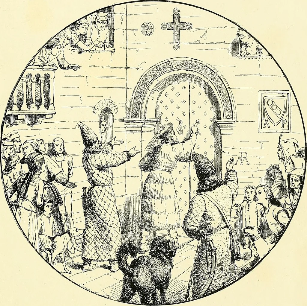 An illustration from The book of Ser Marco Polo, the Venetian, concerning the kingdoms and marvels of the East;, 1903, leaf 10