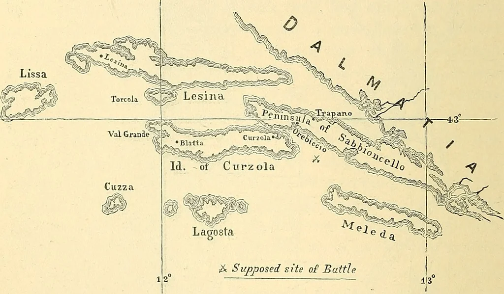 An illustration from The book of Ser Marco Polo, the Venetian, concerning the kingdoms and marvels of the East;, 1903, leaf 171