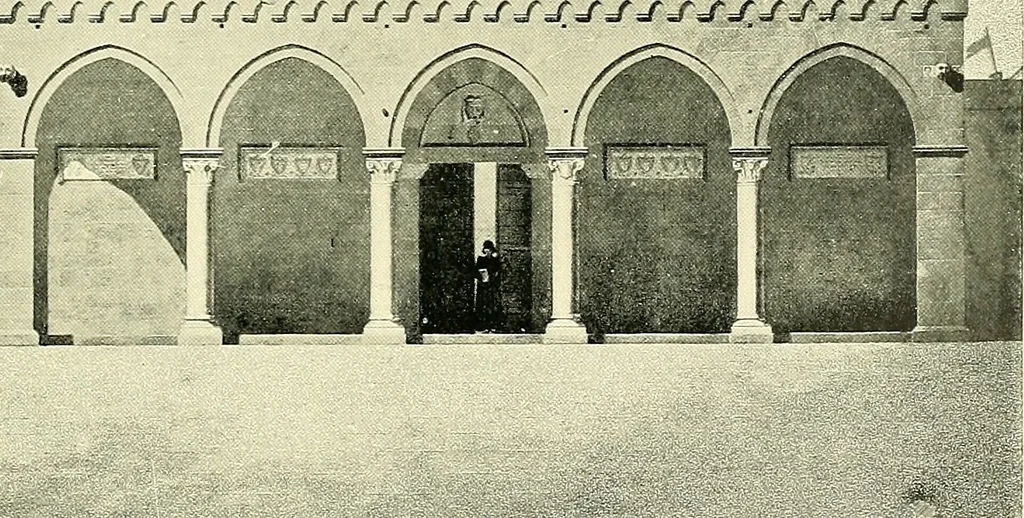 An illustration from The book of Ser Marco Polo, the Venetian, concerning the kingdoms and marvels of the East;, 1903, leaf 186