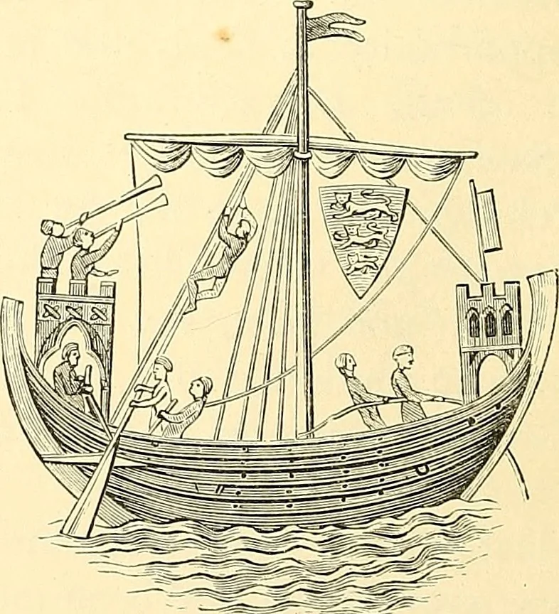 An illustration from The book of Ser Marco Polo, the Venetian, concerning the kingdoms and marvels of the East;, 1903, leaf 19