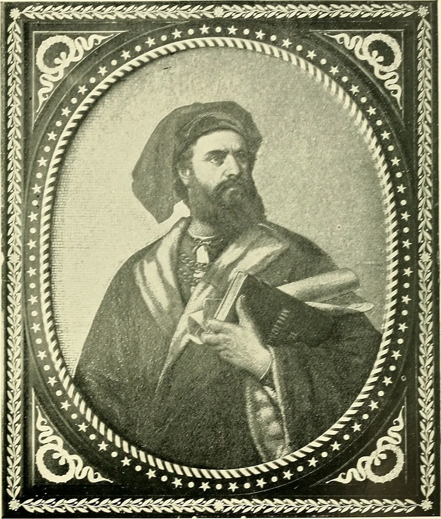 An illustration from The book of Ser Marco Polo, the Venetian, concerning the kingdoms and marvels of the East;, 1903, leaf 208