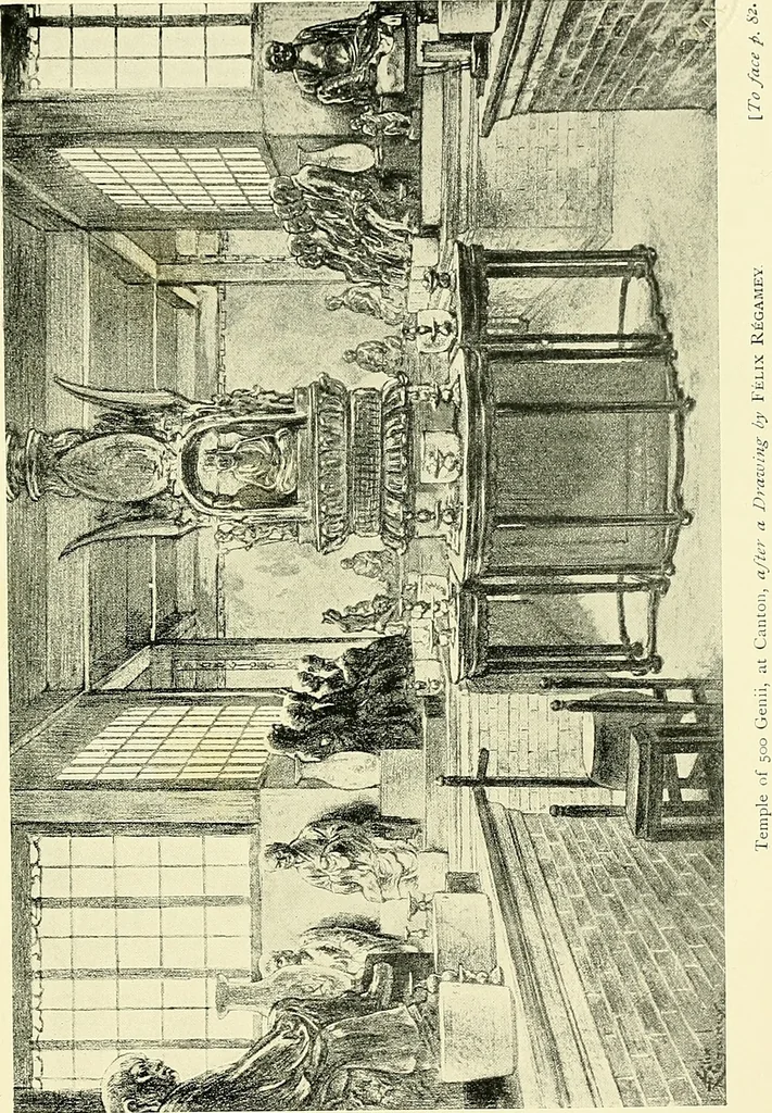 An illustration from The book of Ser Marco Polo, the Venetian, concerning the kingdoms and marvels of the East;, 1903, leaf 220