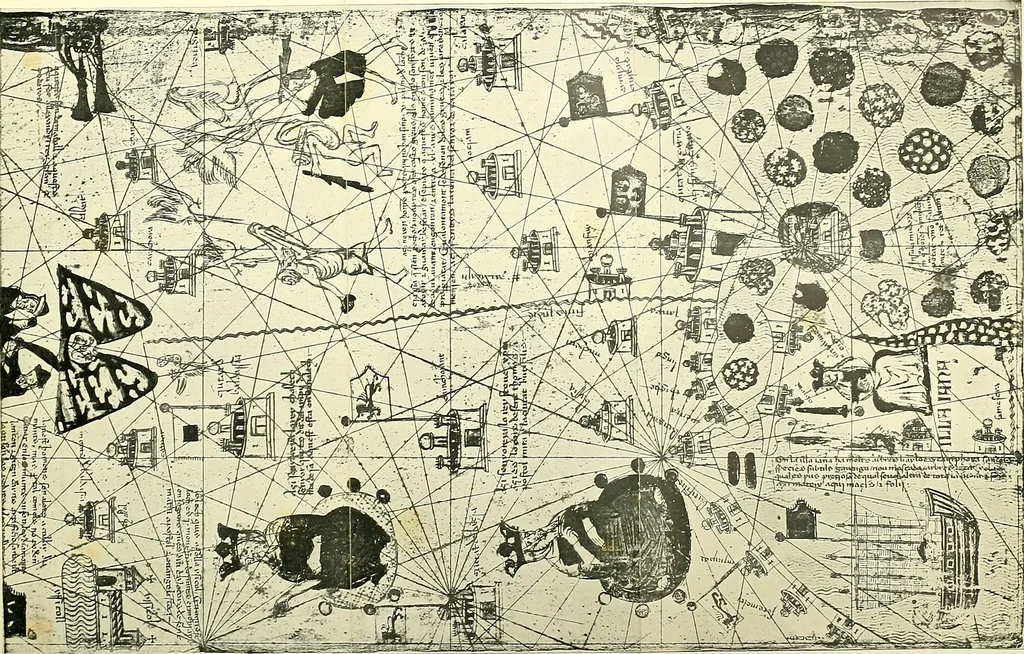 An illustration from The book of Ser Marco Polo, the Venetian, concerning the kingdoms and marvels of the East;, 1903, leaf 276
