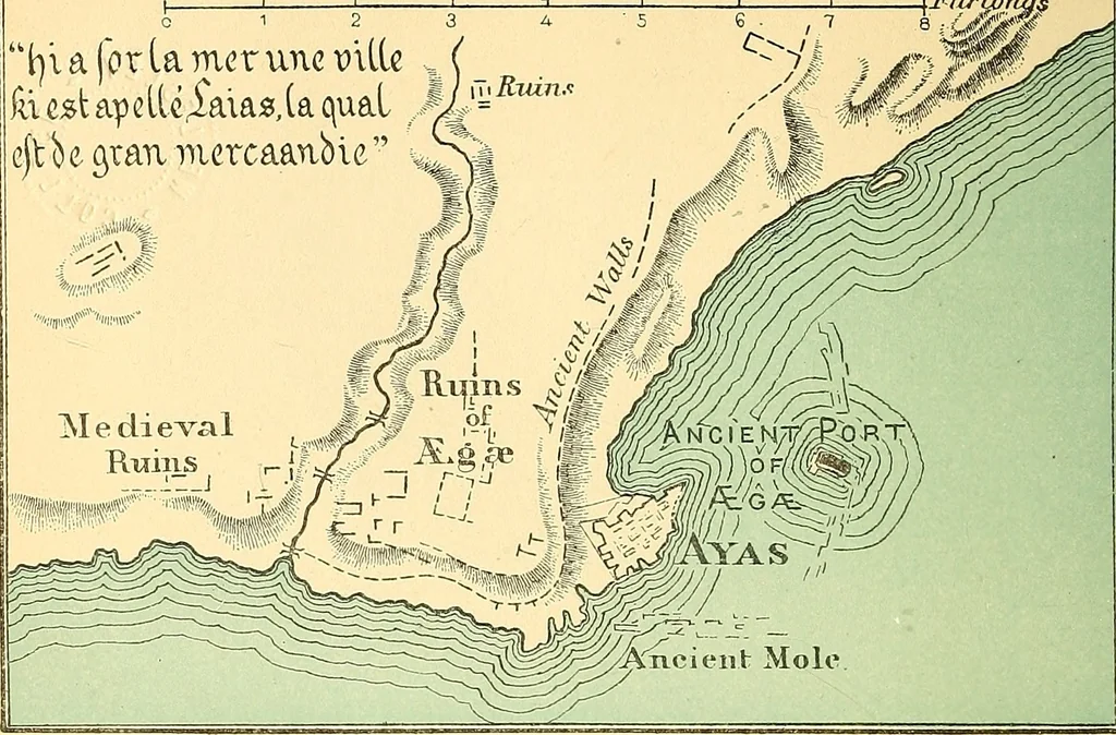 An illustration from The book of Ser Marco Polo, the Venetian, concerning the kingdoms and marvels of the East;, 1903, leaf 335