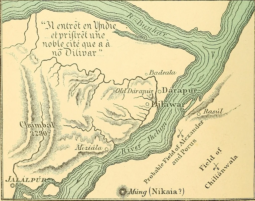 An illustration from The book of Ser Marco Polo, the Venetian, concerning the kingdoms and marvels of the East;, 1903, leaf 335