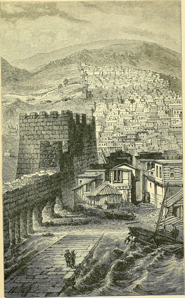 An illustration from The book of Ser Marco Polo, the Venetian, concerning the kingdoms and marvels of the East;, 1903, leaf 350
