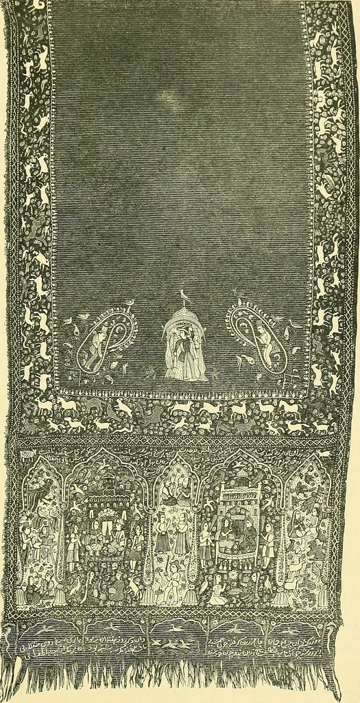 An illustration from The book of Ser Marco Polo, the Venetian, concerning the kingdoms and marvels of the East;, 1903, leaf 390