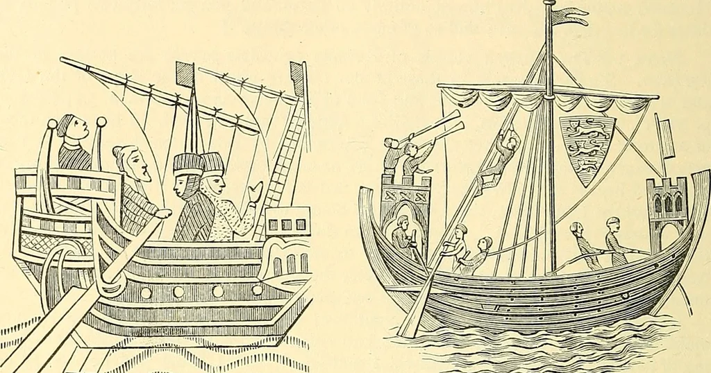 An illustration from The book of Ser Marco Polo, the Venetian, concerning the kingdoms and marvels of the East;, 1903, leaf 415