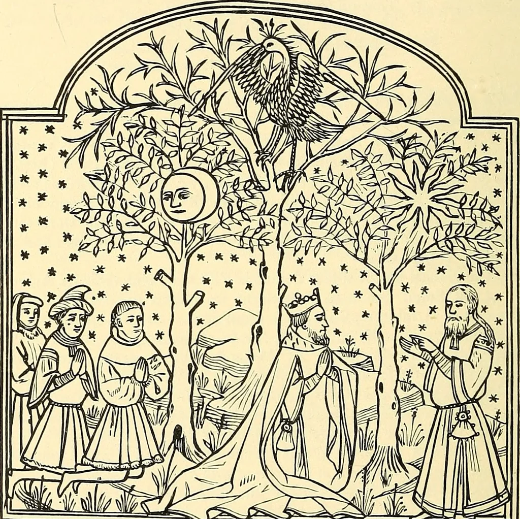 An illustration from The book of Ser Marco Polo, the Venetian, concerning the kingdoms and marvels of the East;, 1903, leaf 431