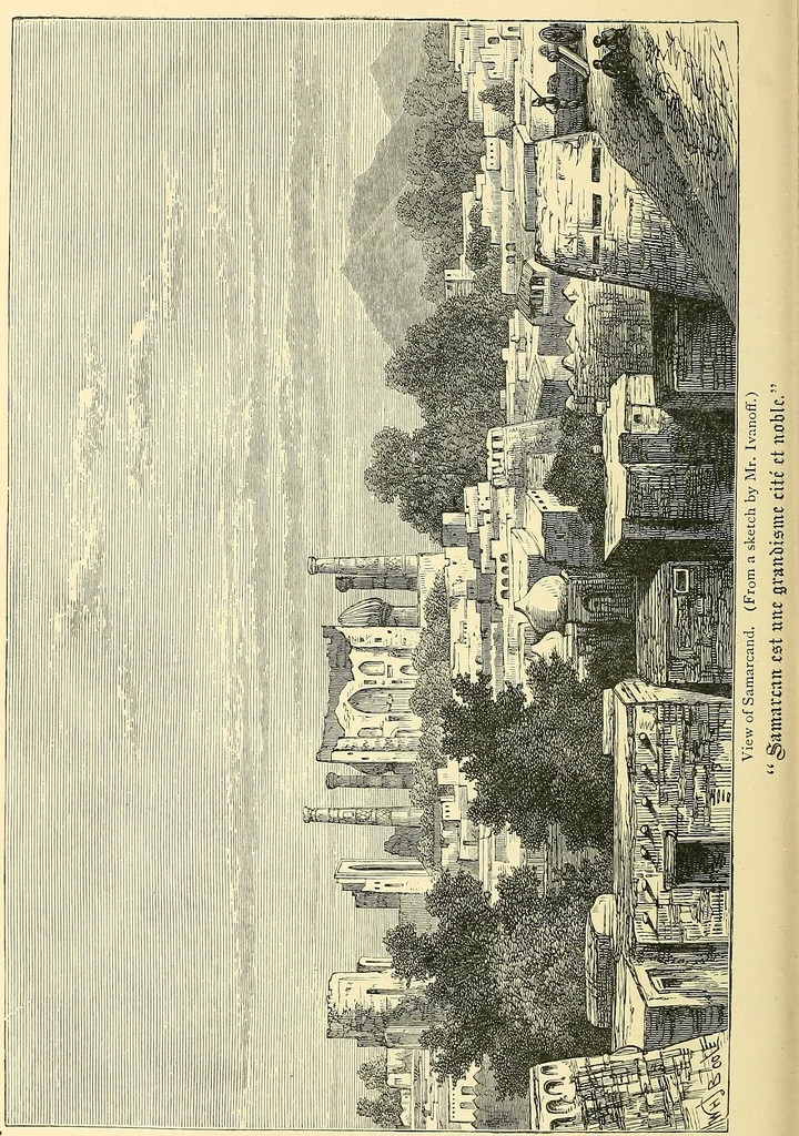 An illustration from The book of Ser Marco Polo, the Venetian, concerning the kingdoms and marvels of the East;, 1903, leaf 483