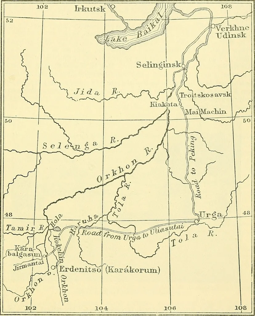 An illustration from The book of Ser Marco Polo, the Venetian, concerning the kingdoms and marvels of the East;, 1903, leaf 528