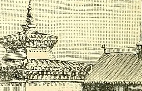 An illustration from The book of Ser Marco Polo, the Venetian, concerning the kingdoms and marvels of the East;, 1903, leaf 529