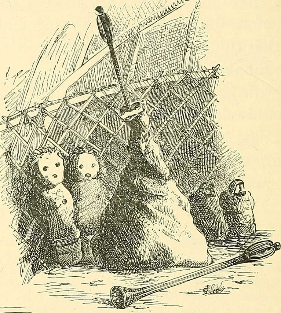 An illustration from The book of Ser Marco Polo, the Venetian, concerning the kingdoms and marvels of the East;, 1903, leaf 557