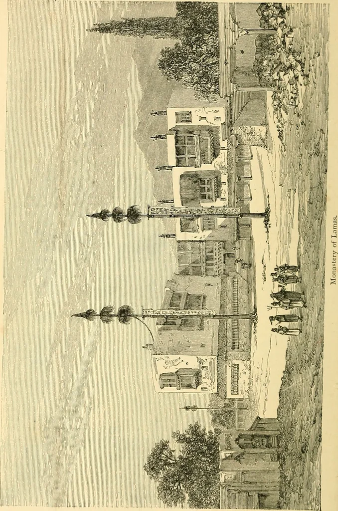 An illustration from The book of Ser Marco Polo, the Venetian, concerning the kingdoms and marvels of the East;, 1903, leaf 623