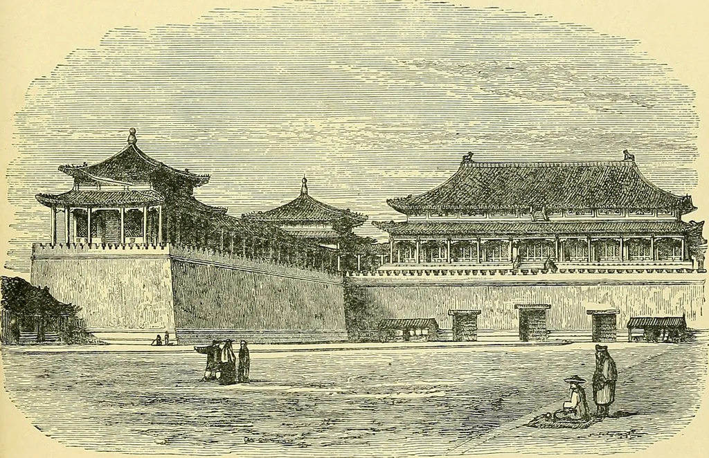 An illustration from The book of Ser Marco Polo, the Venetian, concerning the kingdoms and marvels of the East;, 1903, leaf 676
