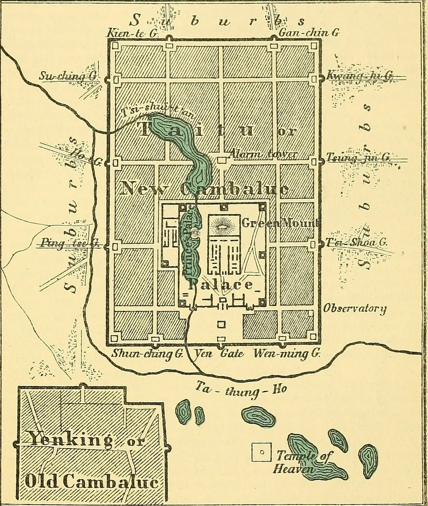 An illustration from The book of Ser Marco Polo, the Venetian, concerning the kingdoms and marvels of the East;, 1903, leaf 686