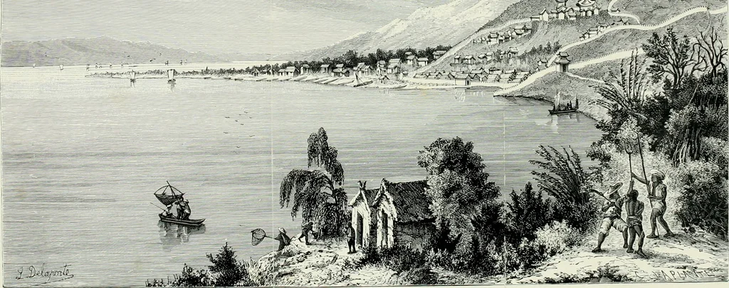 An illustration from The book of Ser Marco Polo, the Venetian, concerning the kingdoms and marvels of the East;, 1903, leaf 118