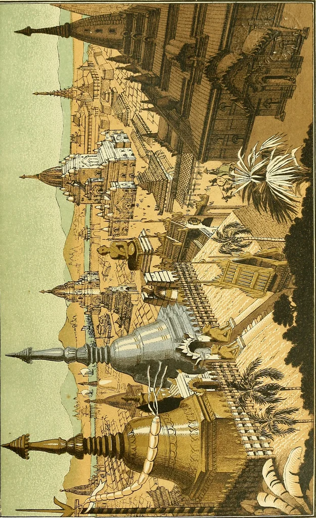 An illustration from The book of Ser Marco Polo, the Venetian, concerning the kingdoms and marvels of the East;, 1903, leaf 154