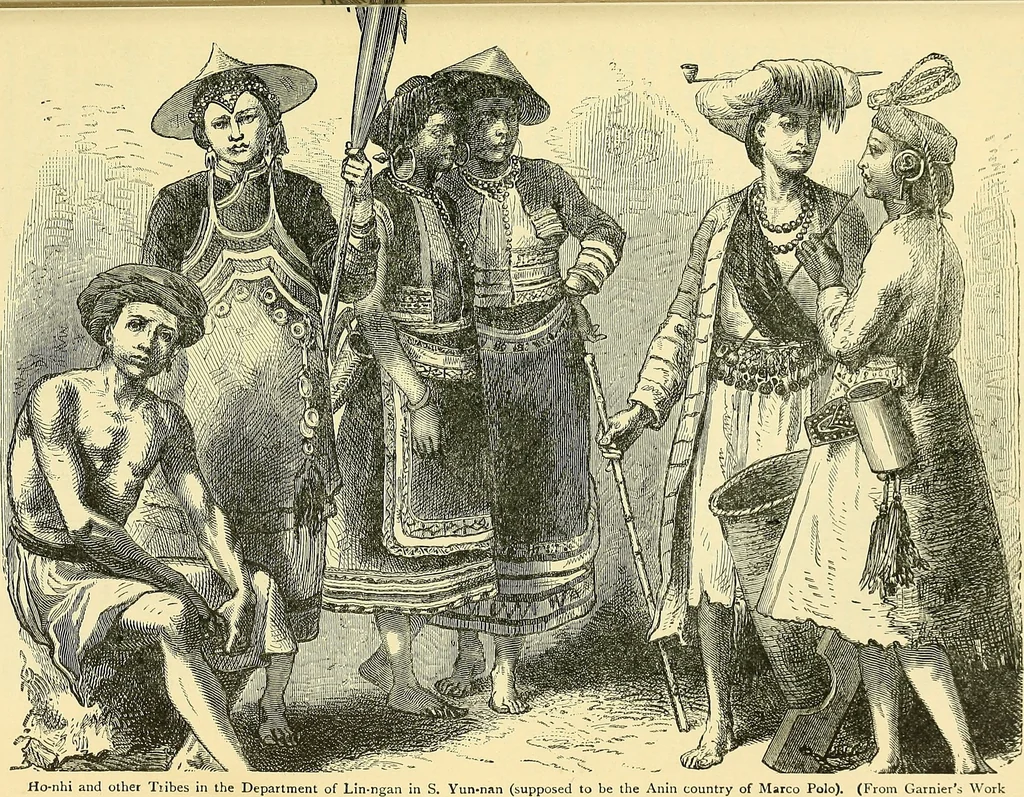 An illustration from The book of Ser Marco Polo, the Venetian, concerning the kingdoms and marvels of the East;, 1903, leaf 166