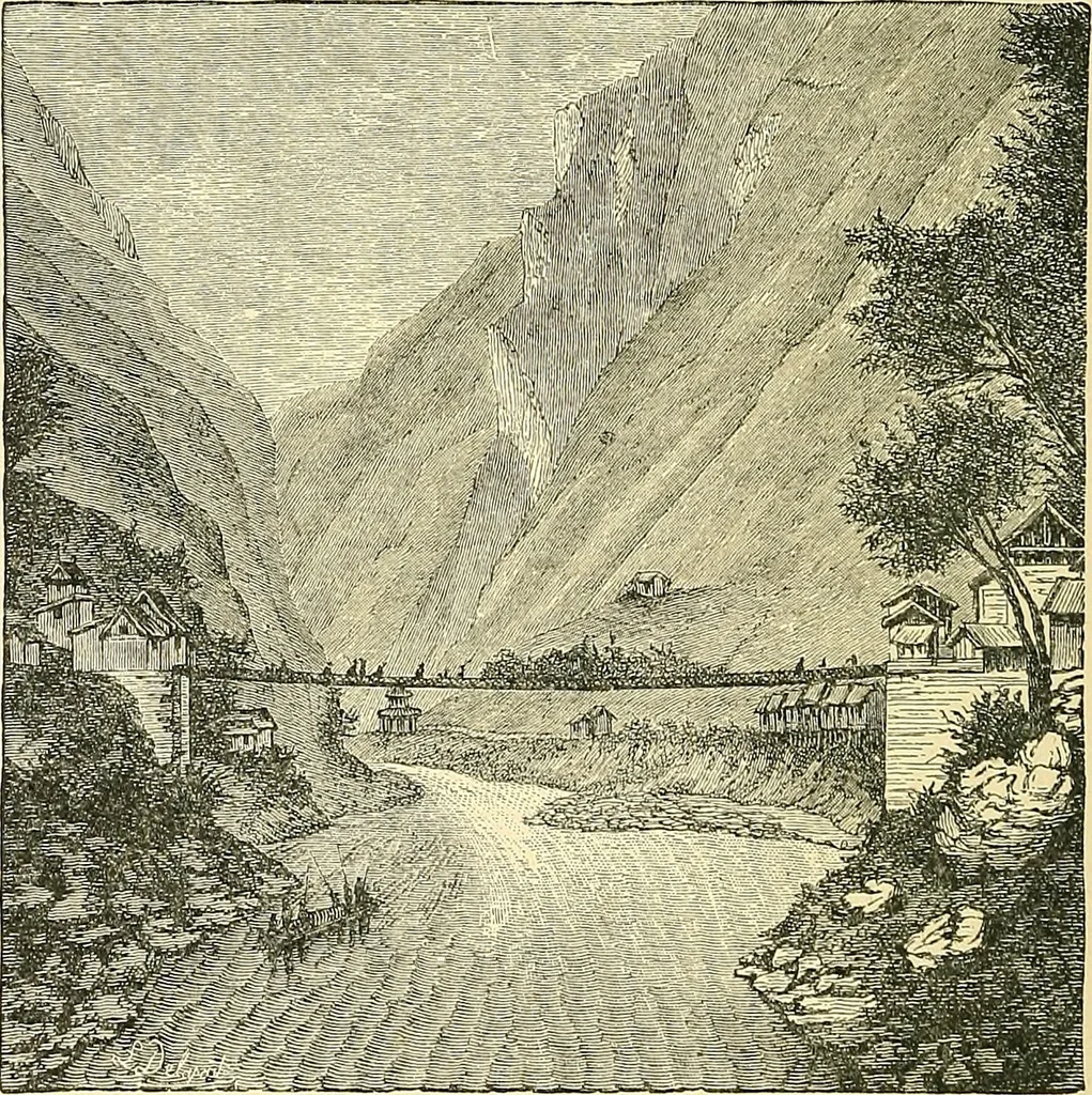 An illustration from The book of Ser Marco Polo, the Venetian, concerning the kingdoms and marvels of the East;, 1903, leaf 175