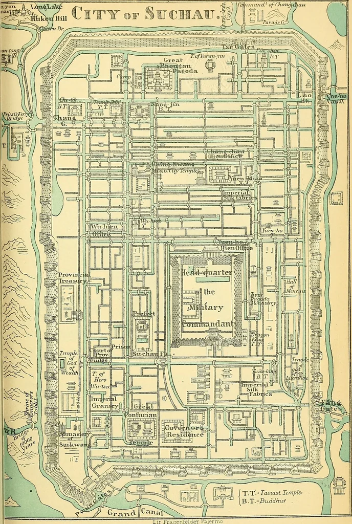 An illustration from The book of Ser Marco Polo, the Venetian, concerning the kingdoms and marvels of the East;, 1903, leaf 232
