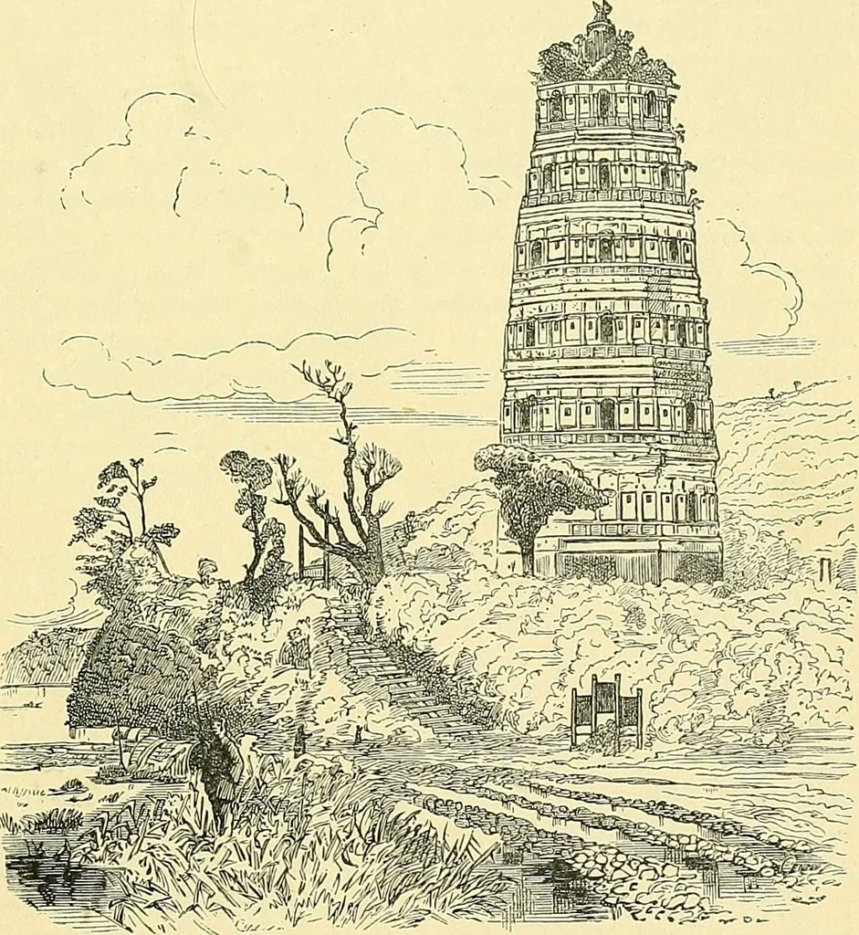 An illustration from The book of Ser Marco Polo, the Venetian, concerning the kingdoms and marvels of the East;, 1903, leaf 246