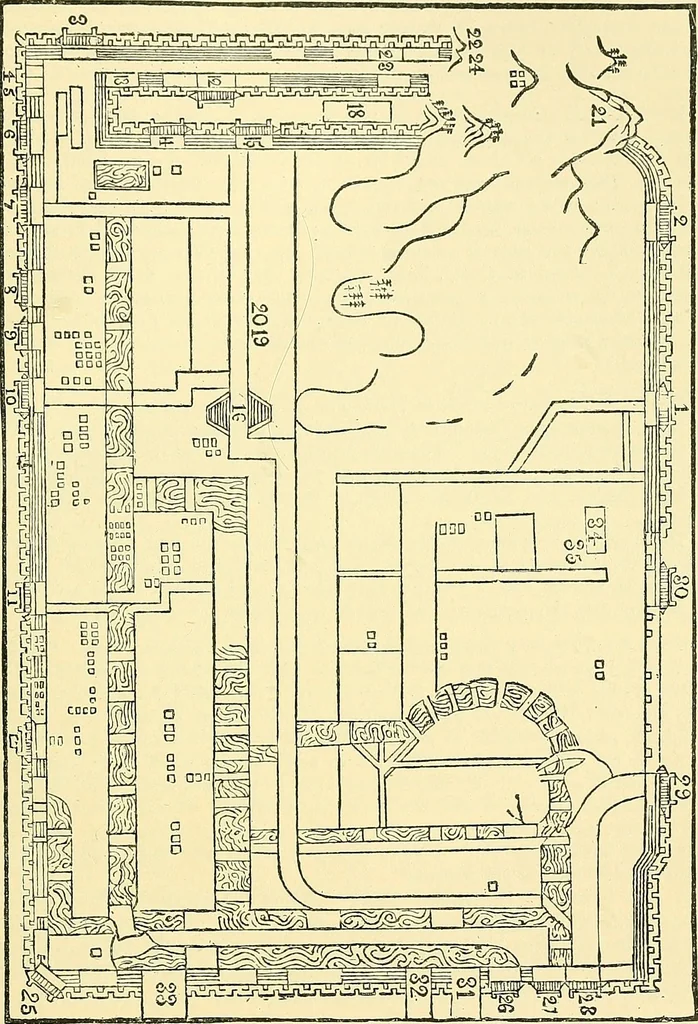 An illustration from The book of Ser Marco Polo, the Venetian, concerning the kingdoms and marvels of the East;, 1903, leaf 250