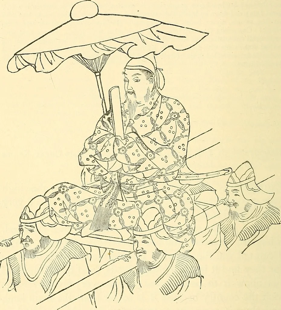 An illustration from The book of Ser Marco Polo, the Venetian, concerning the kingdoms and marvels of the East;, 1903, leaf 313