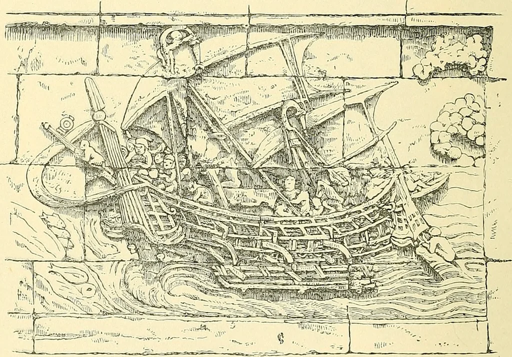 An illustration from The book of Ser Marco Polo, the Venetian, concerning the kingdoms and marvels of the East;, 1903, leaf 333
