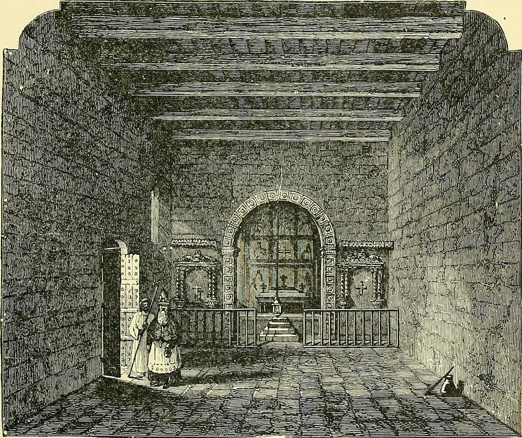 An illustration from The book of Ser Marco Polo, the Venetian, concerning the kingdoms and marvels of the East;, 1903, leaf 442