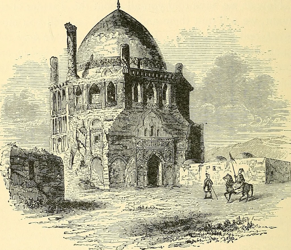 An illustration from The book of Ser Marco Polo, the Venetian, concerning the kingdoms and marvels of the East;, 1903, leaf 545