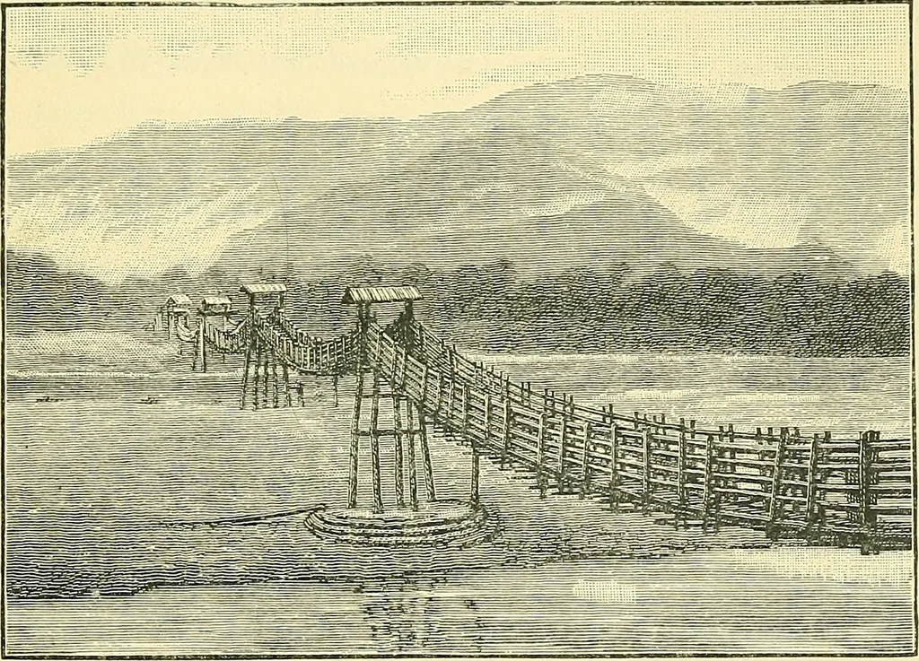 An illustration from The book of Ser Marco Polo, the Venetian, concerning the kingdoms and marvels of the East;, 1903, leaf 80