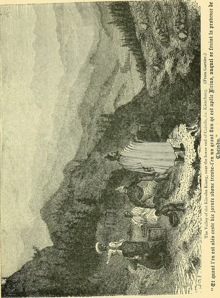 An illustration from The book of Ser Marco Polo, the Venetian, concerning the kingdoms and marvels of the East;, 1903, leaf 94